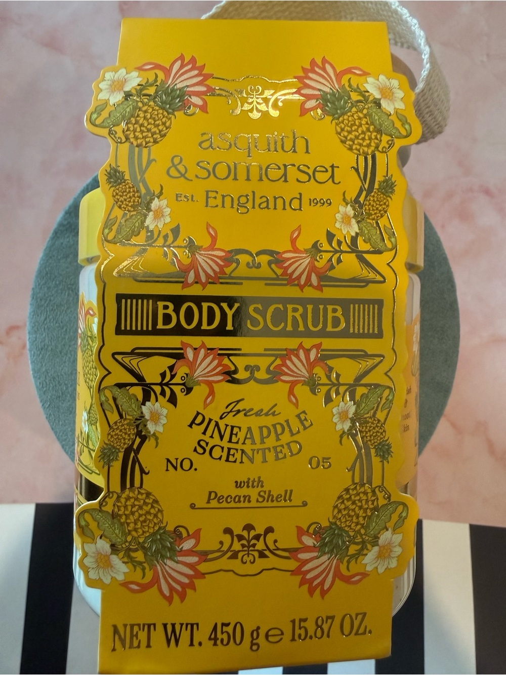 Asquith & Somerset | Fresh Pineapple Scented Body Scrub